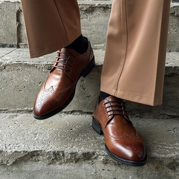 Pasera Genuine Leather Oxfords
