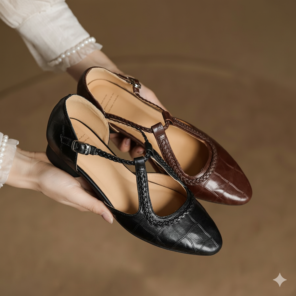 Kelly Genuine Leather Heels