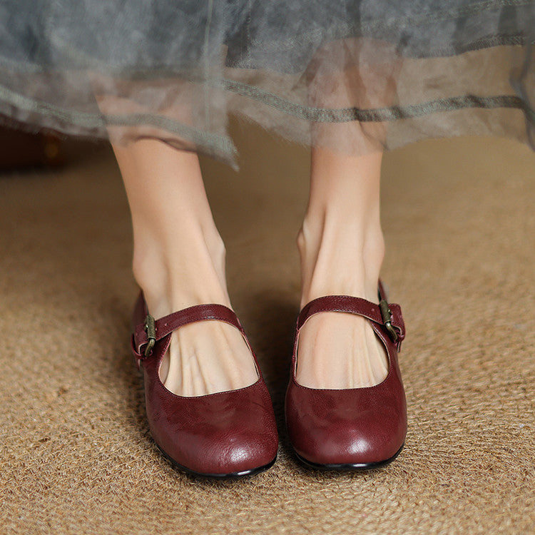 Kelsi Genuine Leather Shoes