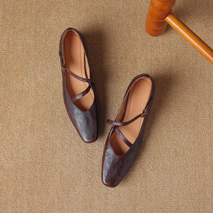 Orida Genuine Leather Heels