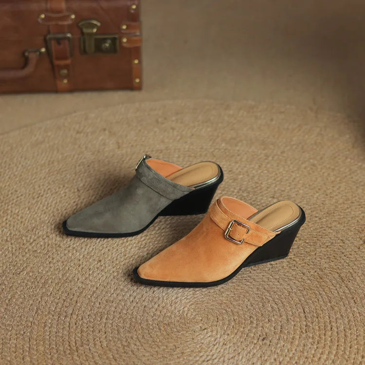 Elmer Suede Mules