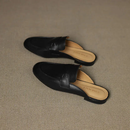 Dasko Genuine Leather Mules