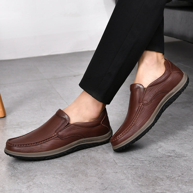 Trego Genuine Leather Loafers