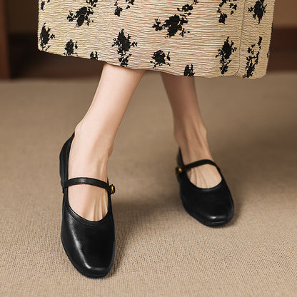 Azyla Genuine Leather Pumps