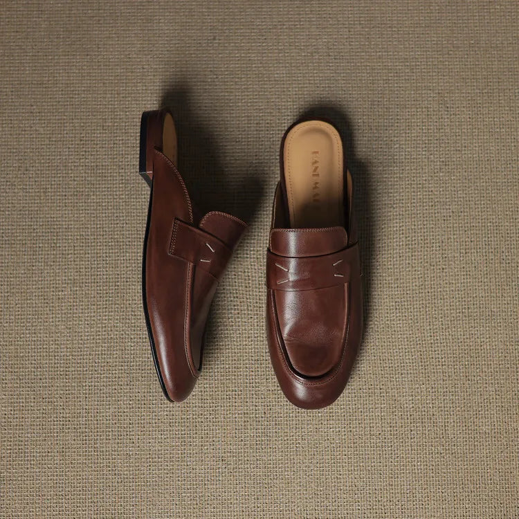 Dasko Genuine Leather Mules