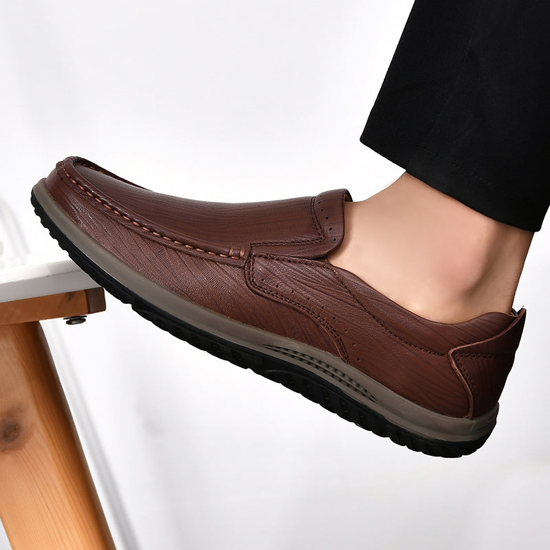 Trego Genuine Leather Loafers