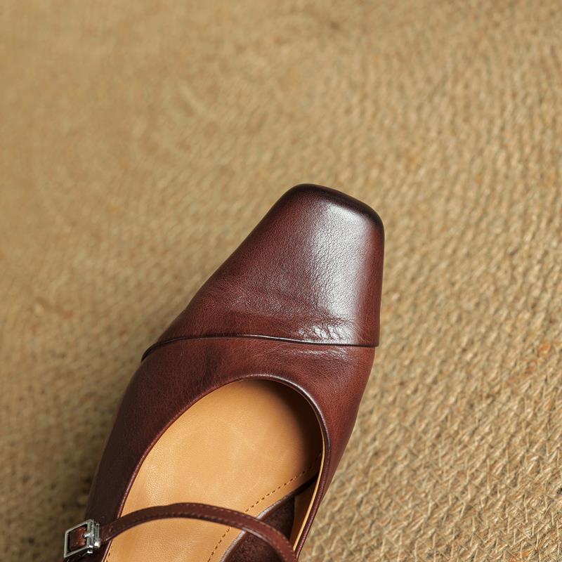 Velin Genuine Leather Pumps