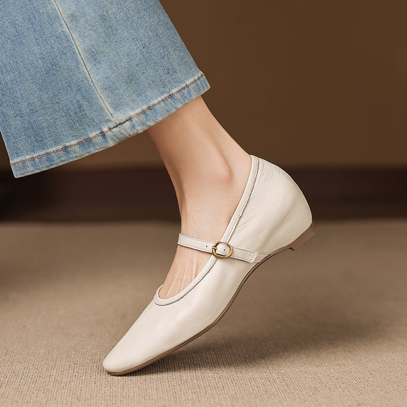 Azyla Genuine Leather Pumps