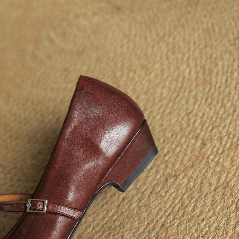 Velin Genuine Leather Pumps