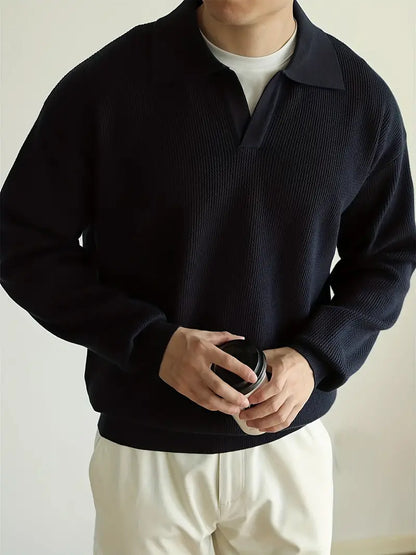 Edward Long-Sleeve Polo