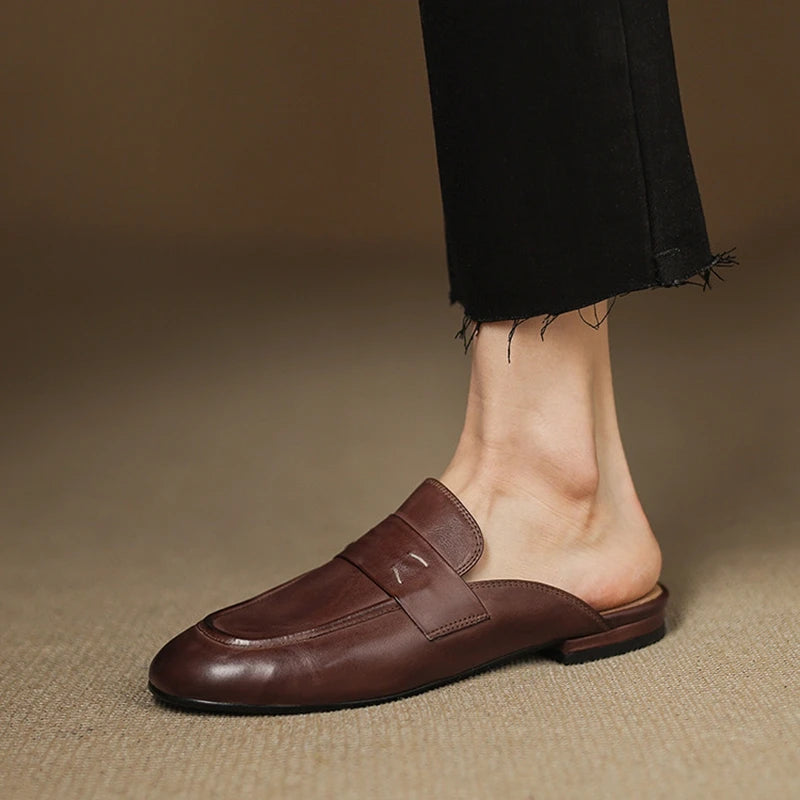 Dasko Genuine Leather Mules