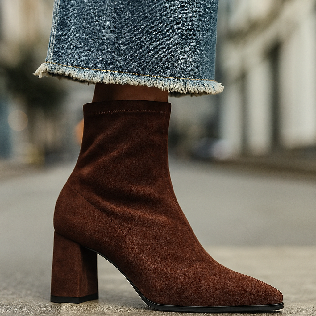 Amara Genuine Suede Boots