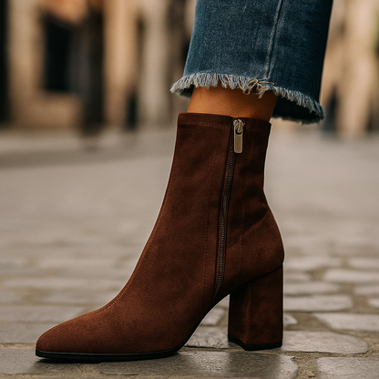 Amara Genuine Suede Boots