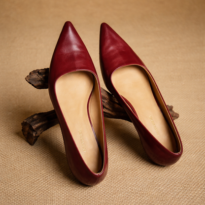 Loria Genuine Leather Heels