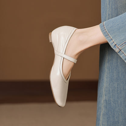 Azyla Genuine Leather Pumps