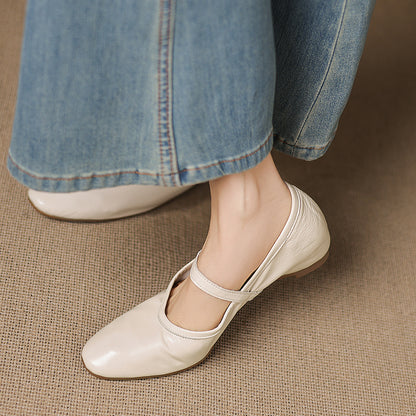 Azyla Genuine Leather Pumps