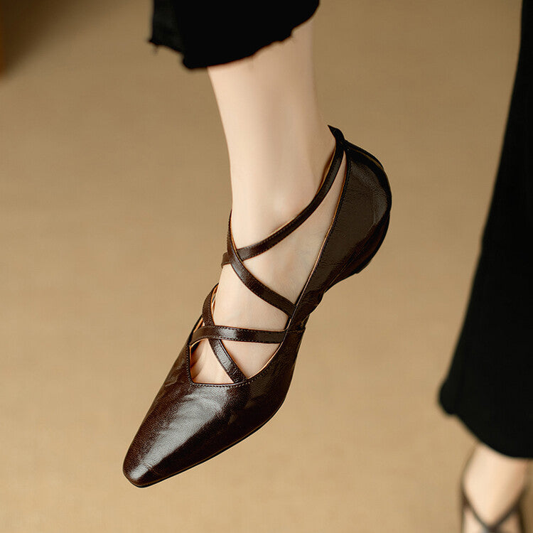 Lira Genuine Leather Heels