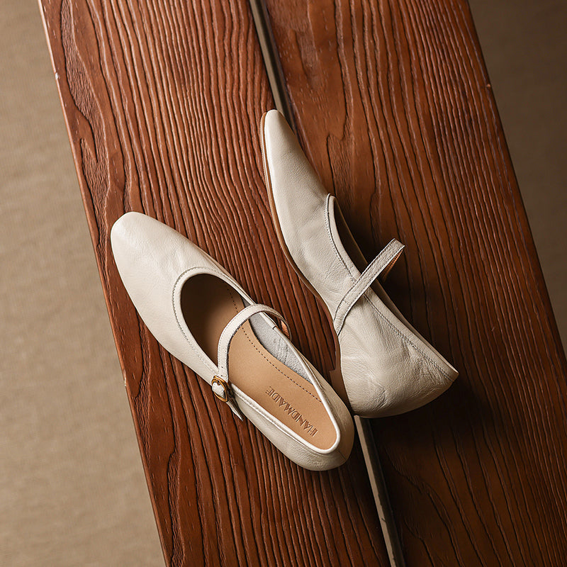 Azyla Genuine Leather Pumps