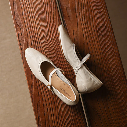 Azyla Genuine Leather Pumps