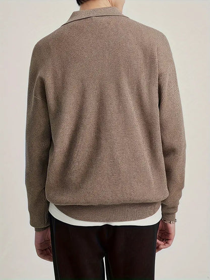 Edward Long-Sleeve Polo