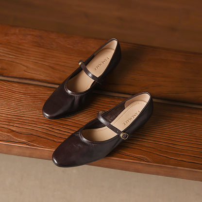 Azyla Genuine Leather Pumps