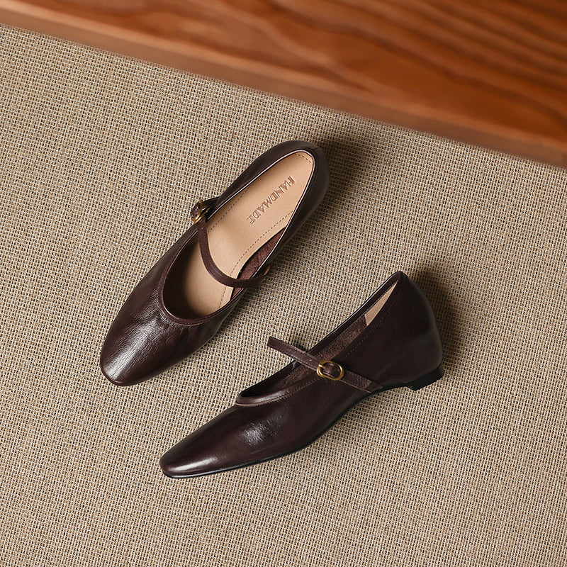 Azyla Genuine Leather Pumps