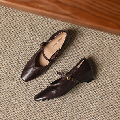 Azyla Genuine Leather Pumps