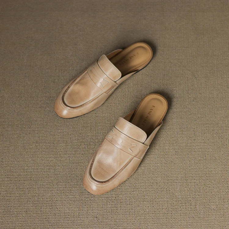 Dasko Genuine Leather Mules
