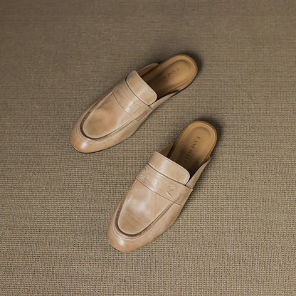 Dasko Genuine Leather Mules