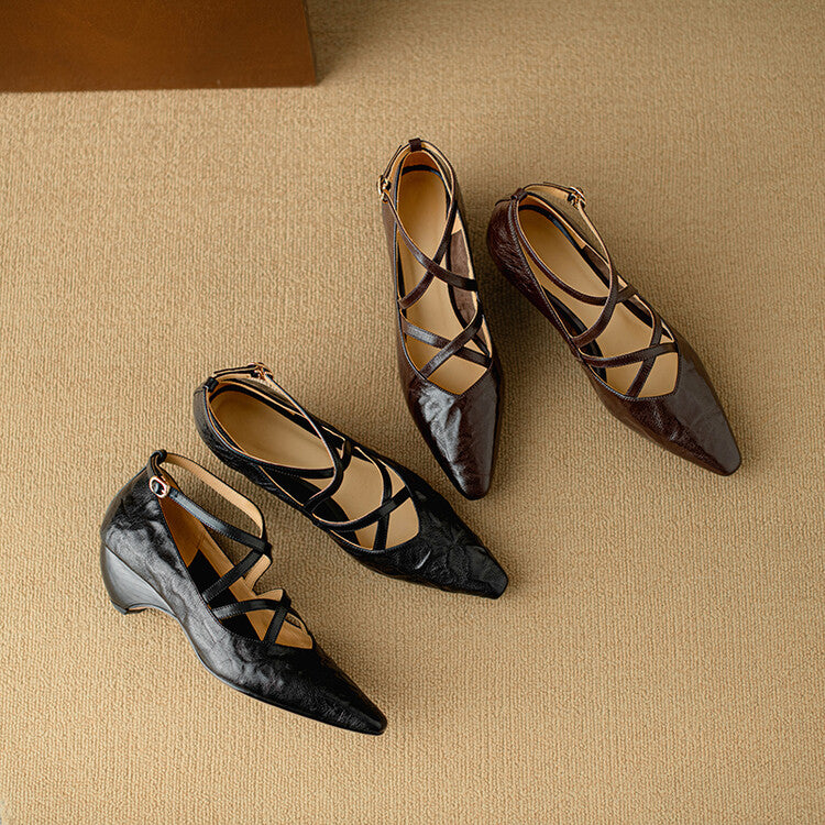 Lira Genuine Leather Heels