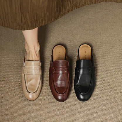 Dasko Genuine Leather Mules