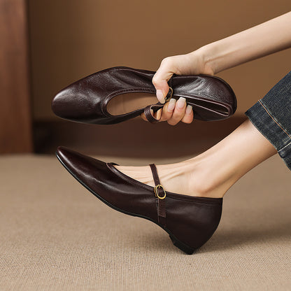 Azyla Genuine Leather Pumps