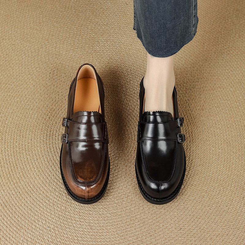 Kiona Genuine Leather Loafers