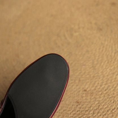 Dessa Genuine Leather Mules