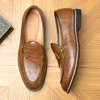Valerio Leather Loafers