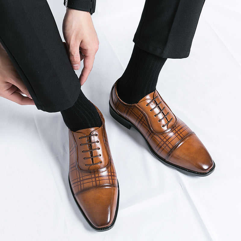Harmon Genuine Leather Dress Shoes