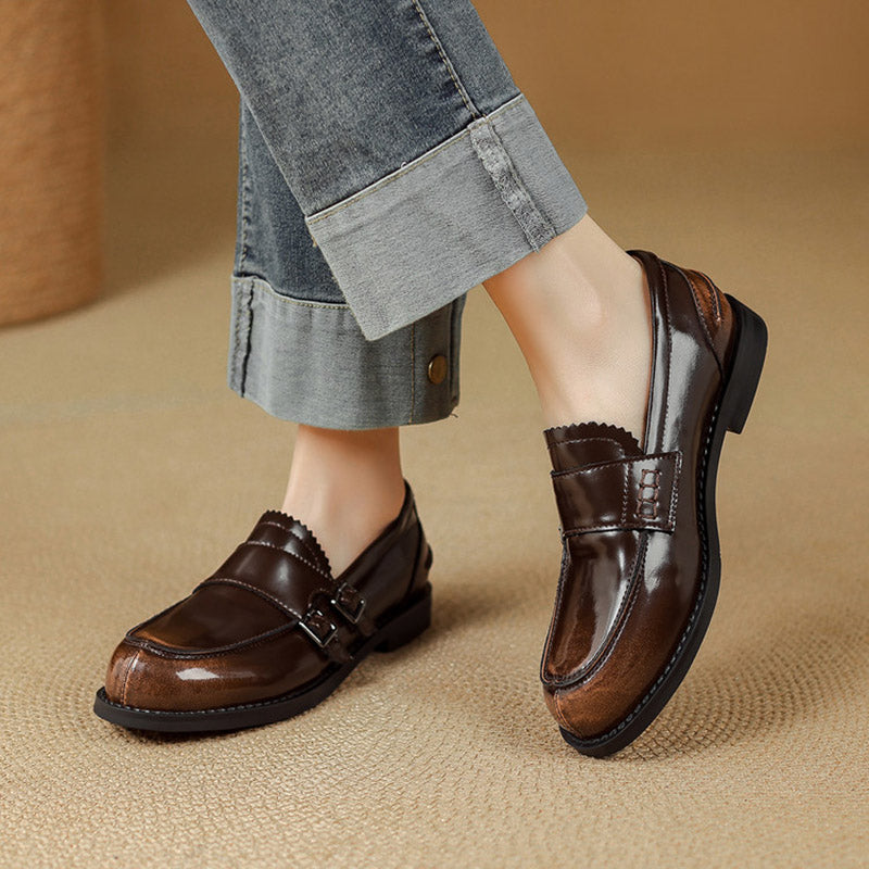Kiona Genuine Leather Loafers