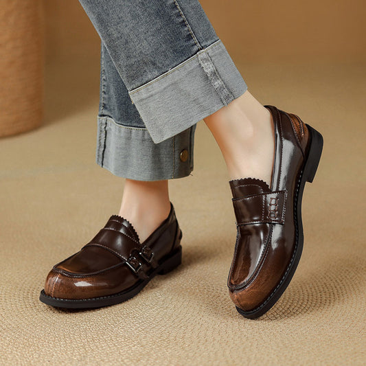 Kiona Genuine Leather Loafers