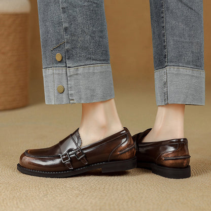 Kiona Genuine Leather Loafers