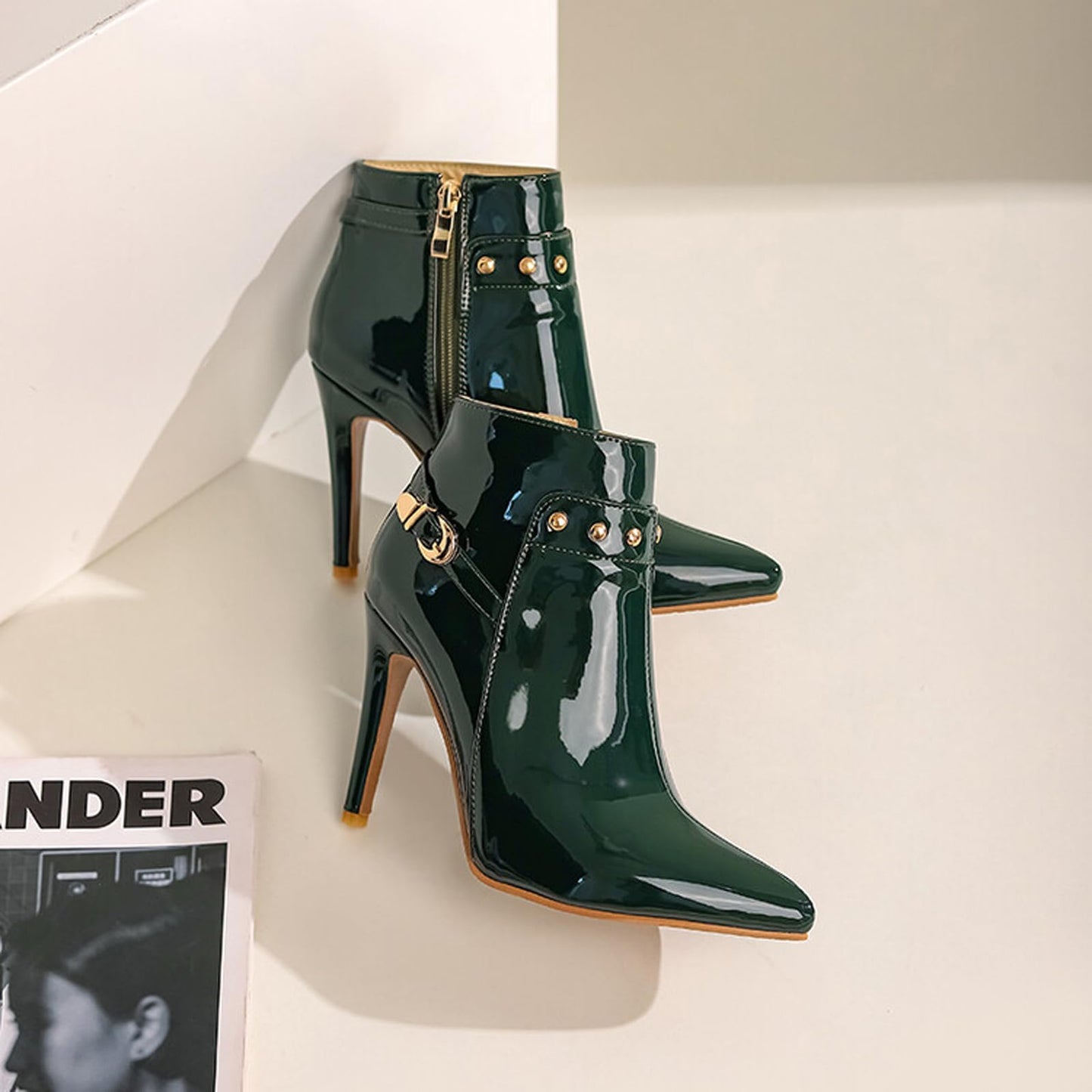 Noctara Leather Boots