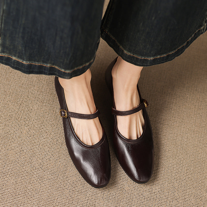 Azyla Genuine Leather Pumps