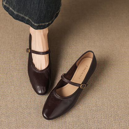 Azyla Genuine Leather Pumps