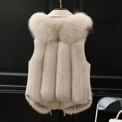 Lucia Fur Vest