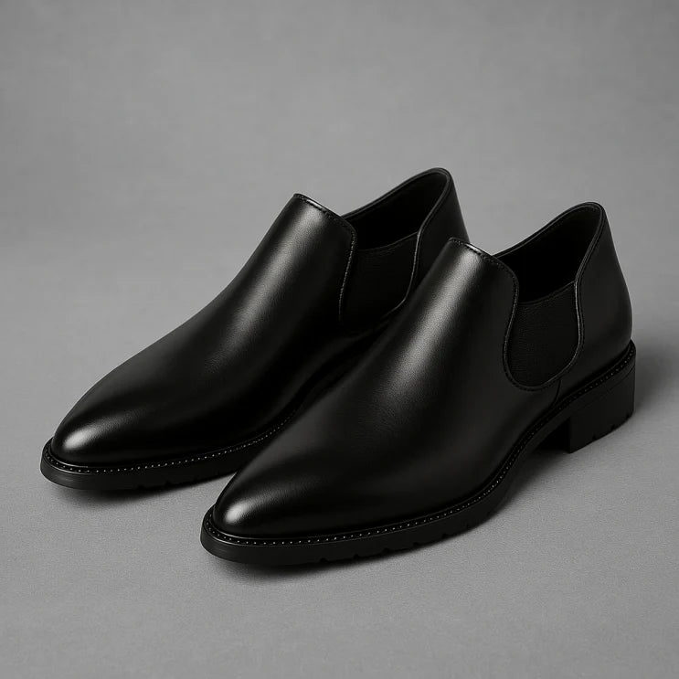 Slevo Genuine Leather Loafers