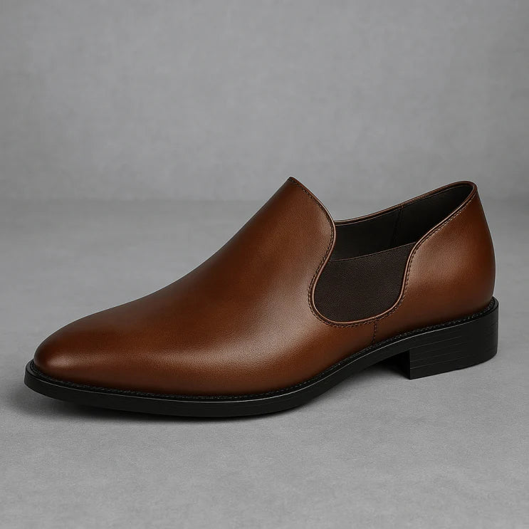 Slevo Genuine Leather Loafers