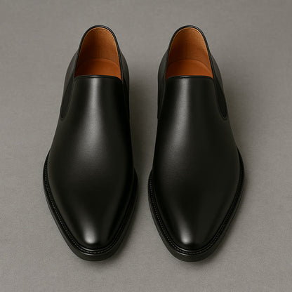 Slevo Genuine Leather Loafers