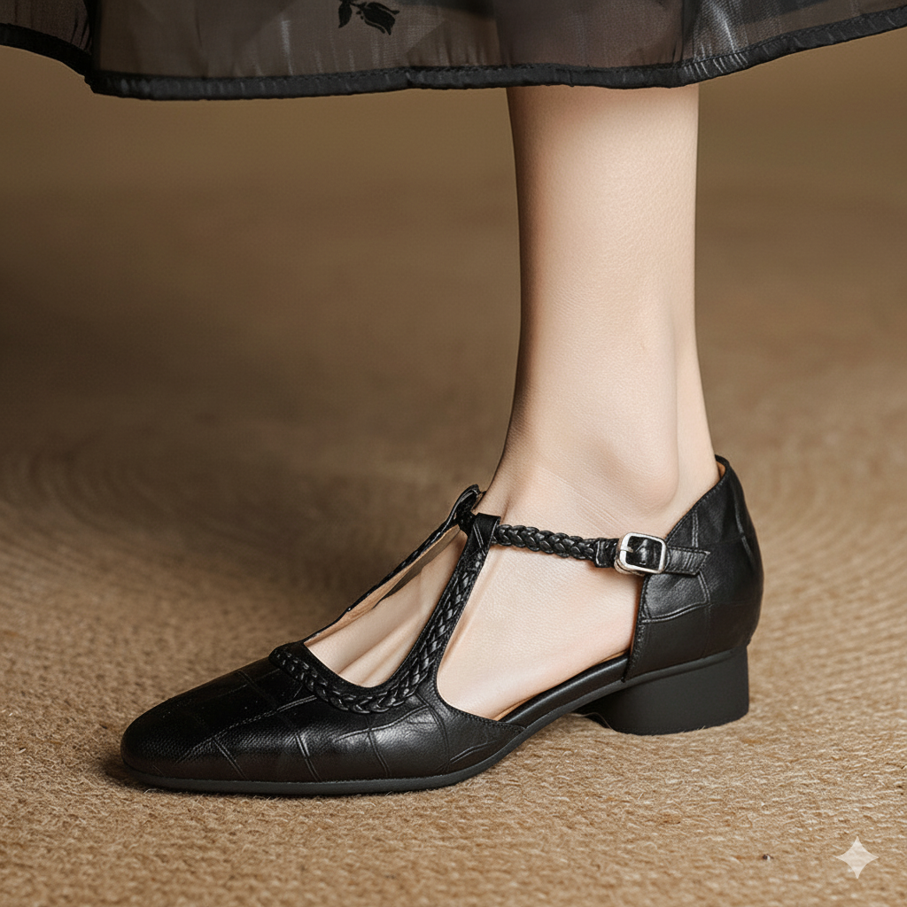 Kelly Genuine Leather Heels