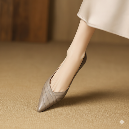 Lexa Genuine Leather Heels