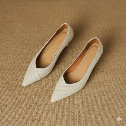 Lexa Genuine Leather Heels