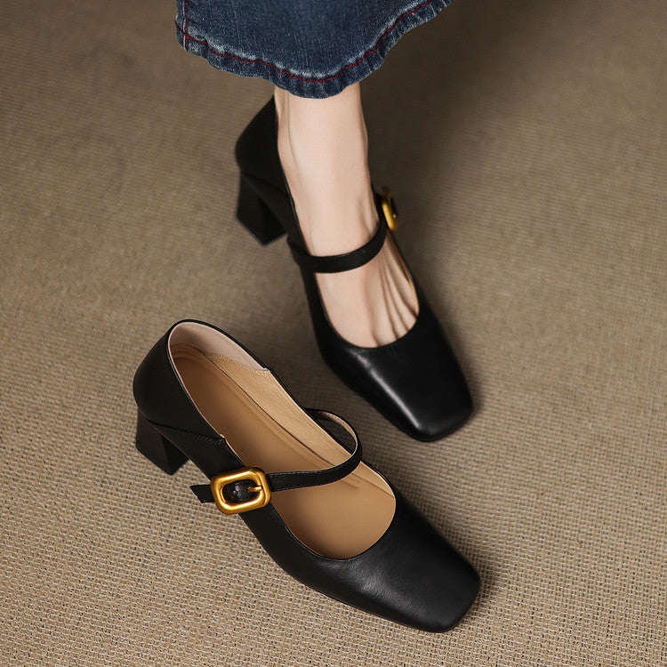 Kelis Genuine Leather Heels